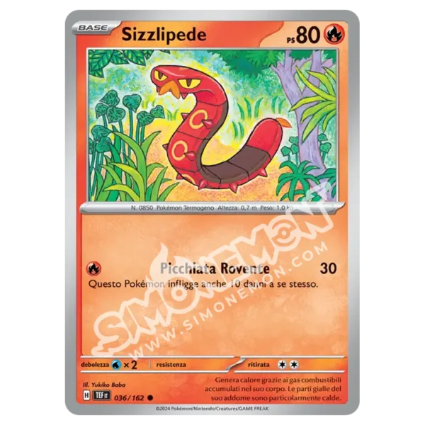 Sizzlipede 036/162 Cronoforze Reverse (IT)