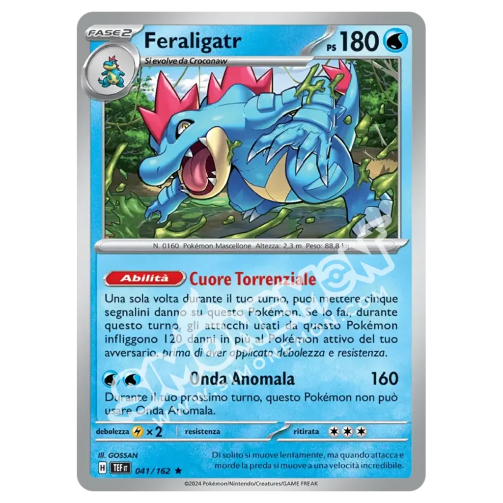 Feraligatr 041/162 Cronoforze Foil (IT)