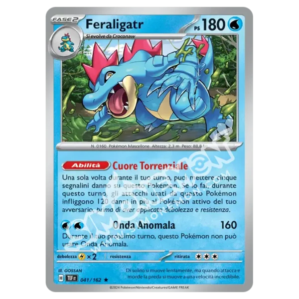 Feraligatr 041/162 Cronoforze Foil (IT)