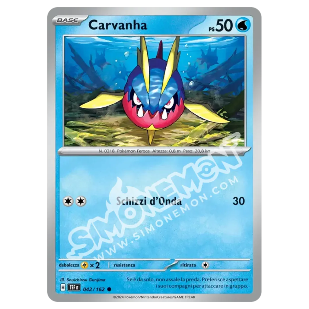 Carvanha 042/162 Cronoforze Reverse (IT)