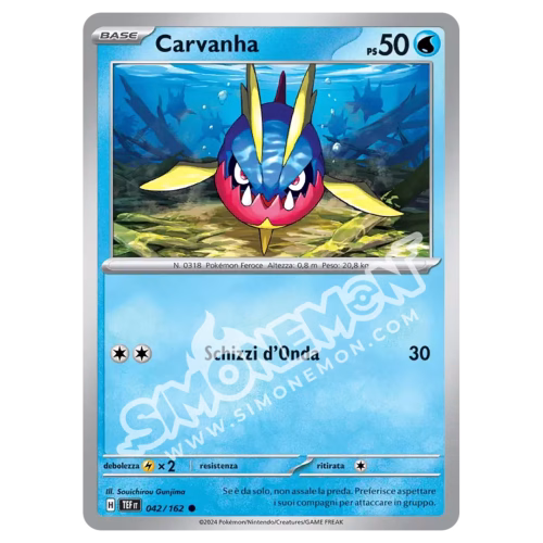Carvanha 042/162 Cronoforze Reverse (IT)
