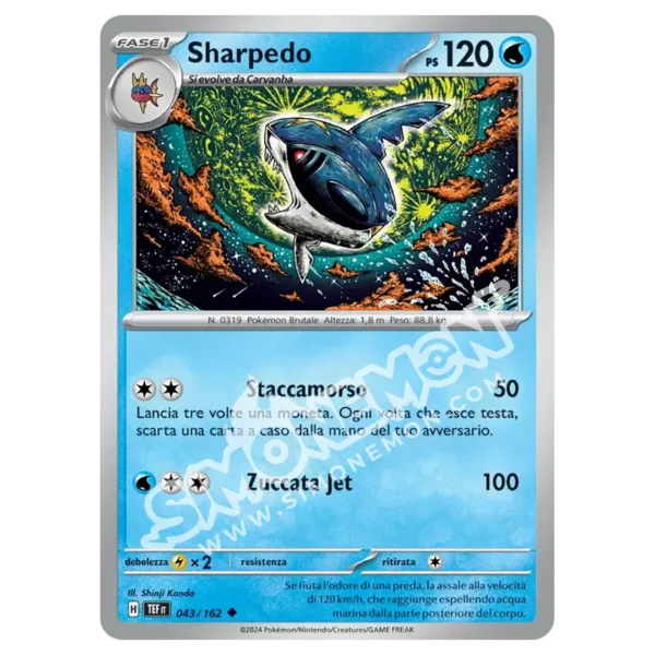 Sharpedo 043/162 Cronoforze Reverse (IT)