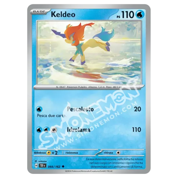 Keldeo 044/162 Cronoforze Reverse (IT)