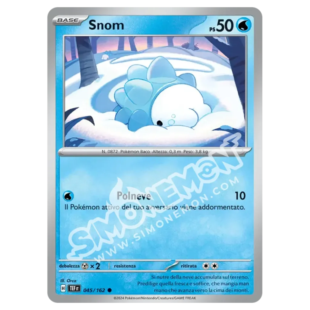 Snom 045/162 Cronoforze Reverse (IT)