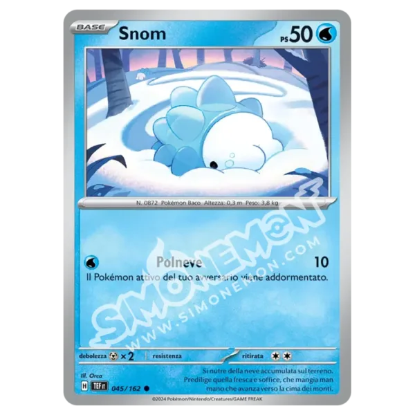 Snom 045/162 Cronoforze Reverse (IT)