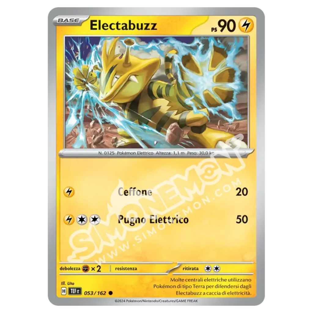 Electabuzz 053/162 Cronoforze Reverse (IT)