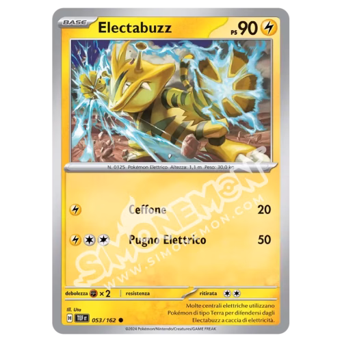 Electabuzz 053/162 Cronoforze Reverse (IT)