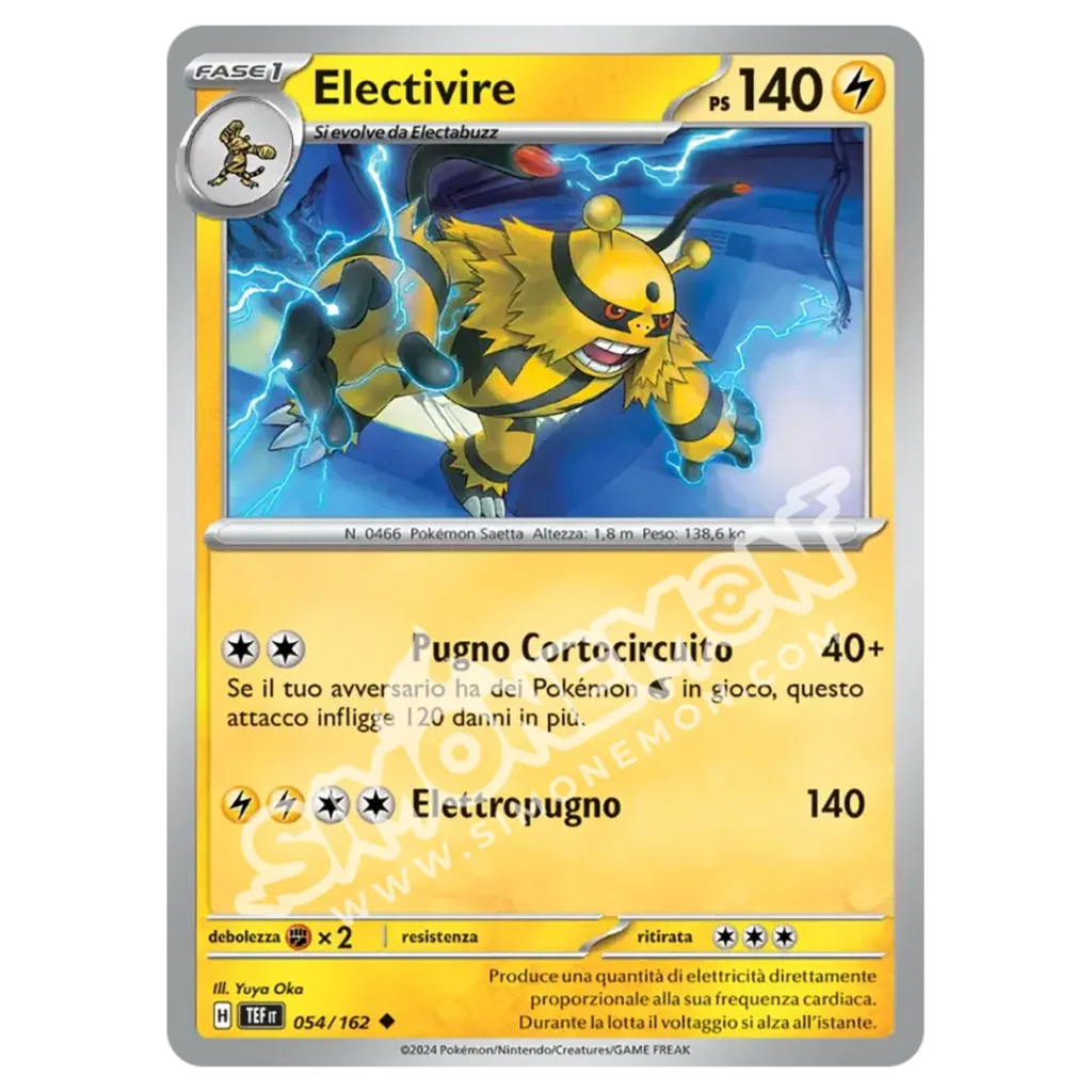 Electivire 054/162 Cronoforze Reverse (IT)