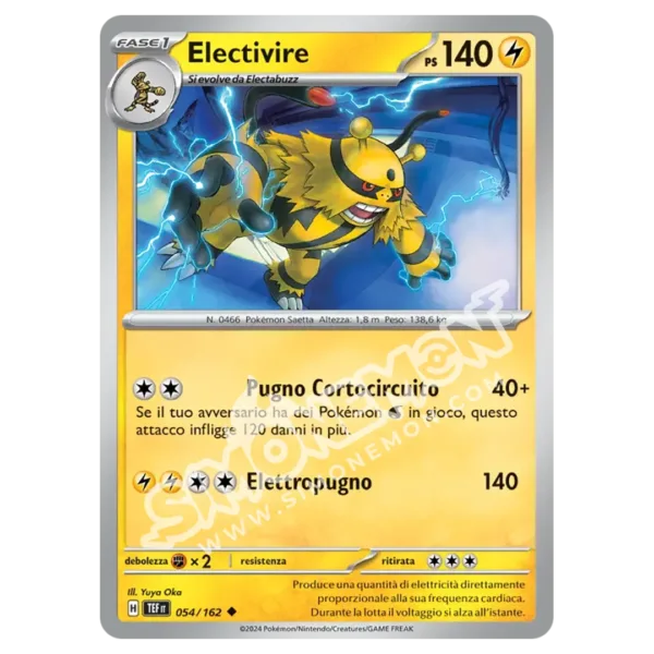 Electivire 054/162 Cronoforze Reverse (IT)