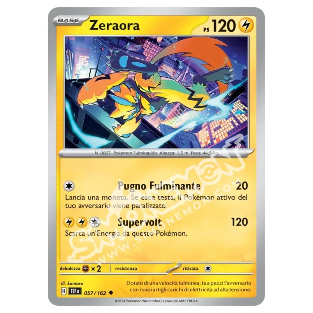 Zeraora 057/162 Cronoforze Reverse (IT)