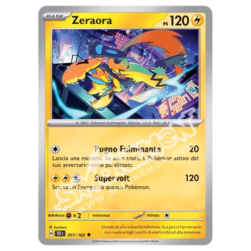 Zeraora 057/162 Cronoforze Reverse (IT)