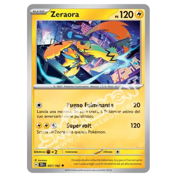 Zeraora 057/162 Cronoforze Reverse (IT)