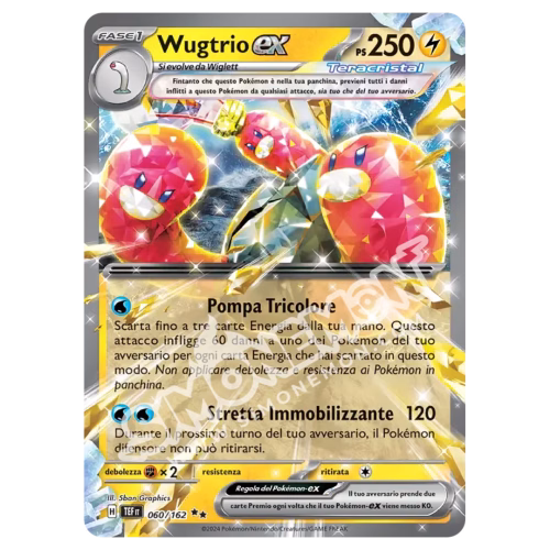 Wugtrio-ex 060/162 Cronoforze (IT)