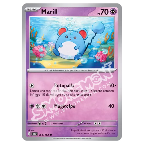 Marill 064/162 Cronoforze (IT)