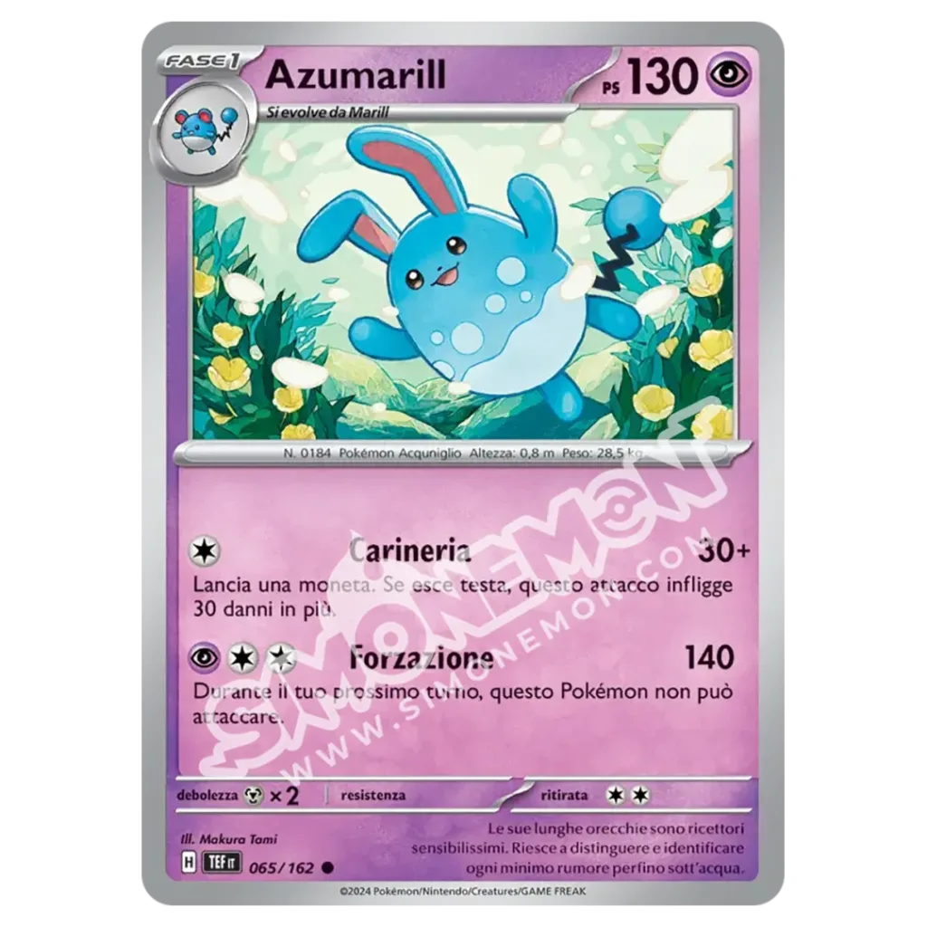 Azumarill 065/162 Cronoforze Reverse (IT)