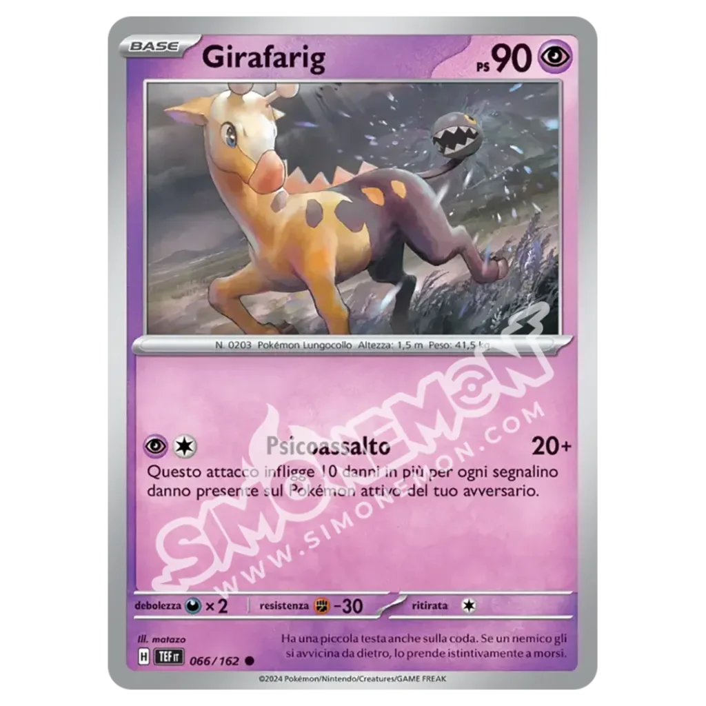 Girafarig 066/162 Cronoforze Reverse (IT)