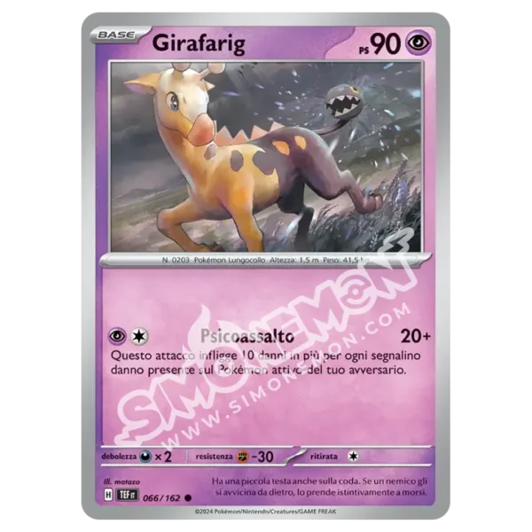 Girafarig 066/162 Cronoforze Reverse (IT)