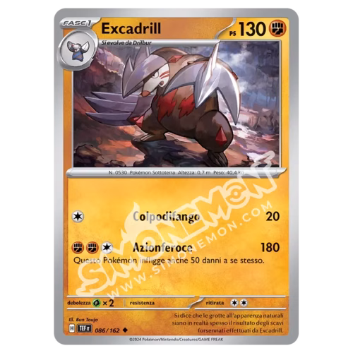 Excadrill 086/162 Cronoforze Reverse (IT)