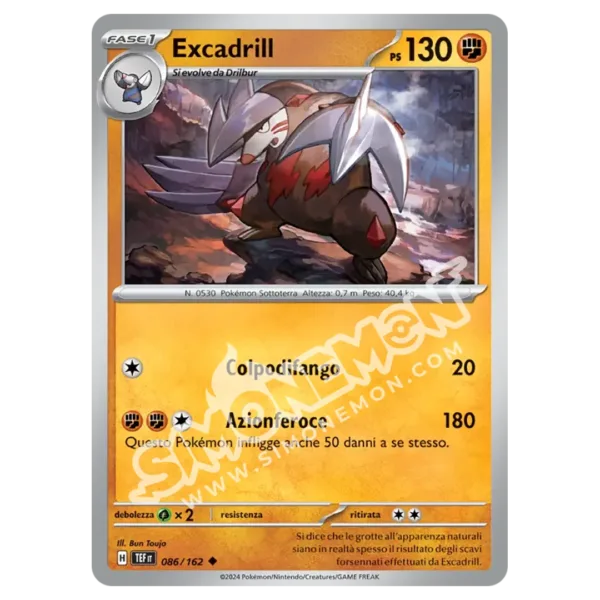 Excadrill 086/162 Cronoforze Reverse (IT)