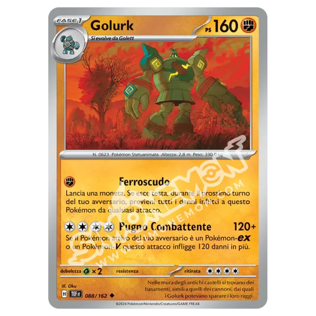 Golurk 088/162 Cronoforze Reverse (IT)