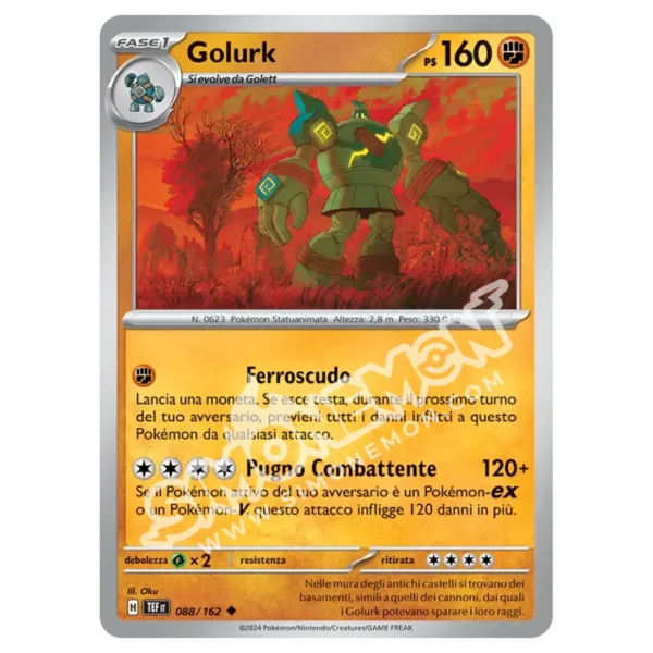 Golurk 088/162 Cronoforze Reverse (IT)