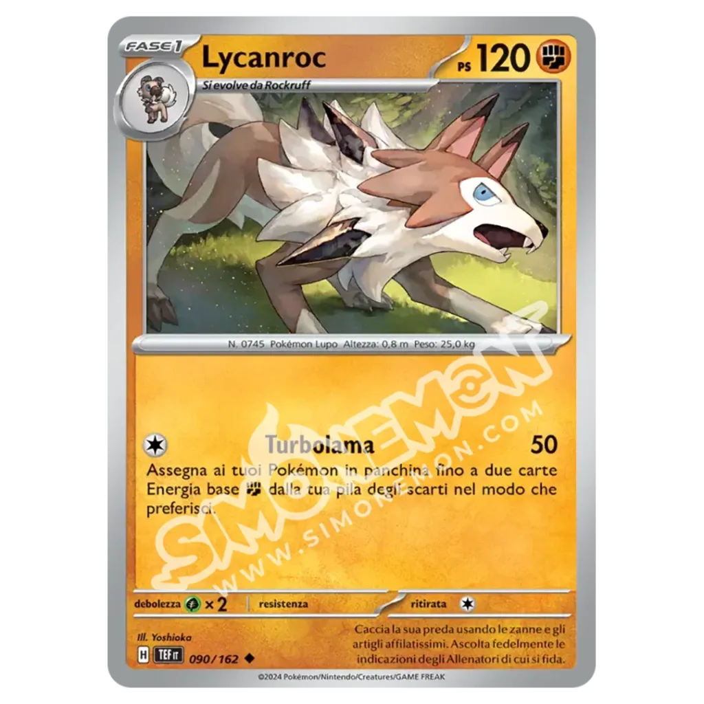 Lycanroc 090/162 Cronoforze Reverse (IT)