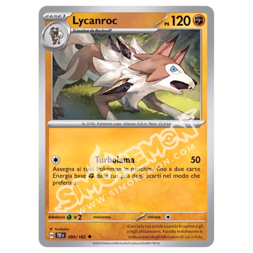 Lycanroc 090/162 Cronoforze Reverse (IT)