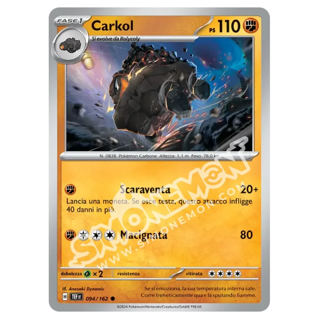 Carkol 094/162 Cronoforze Reverse (IT)