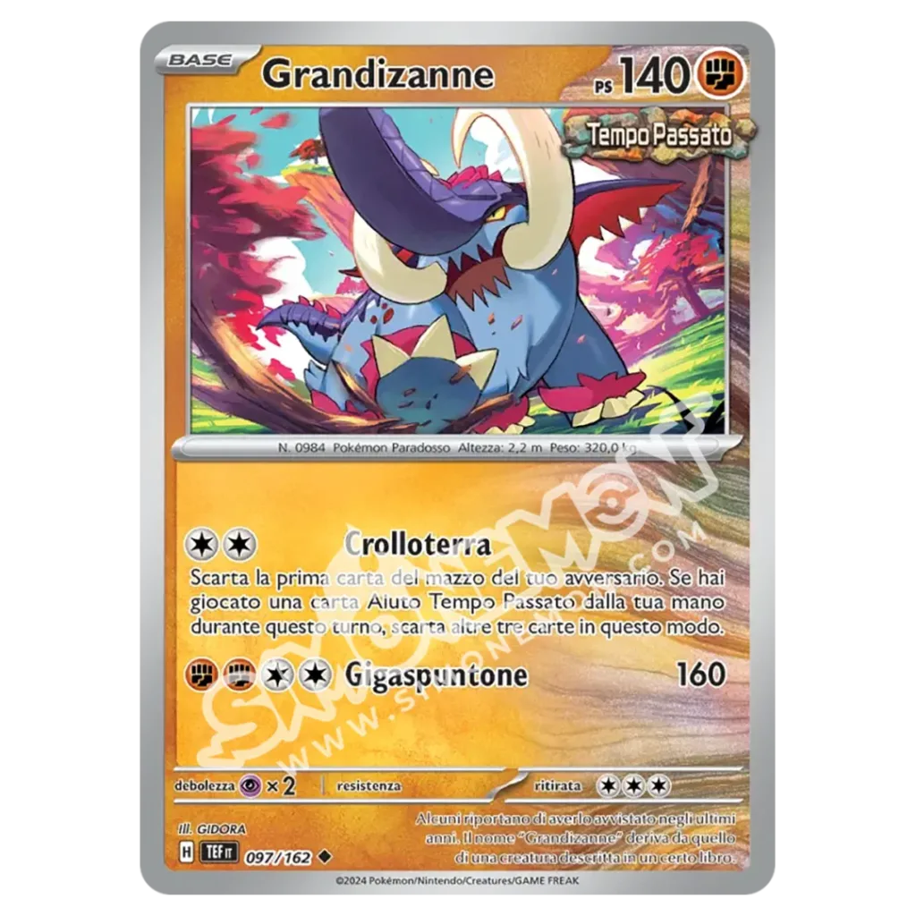 Grandizanne 097/162 Cronoforze  (IT)