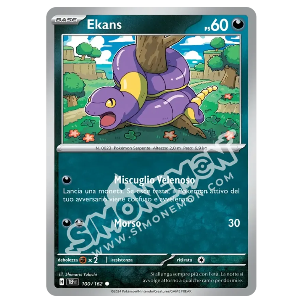 Ekans 100/162 Cronoforze Reverse (IT)