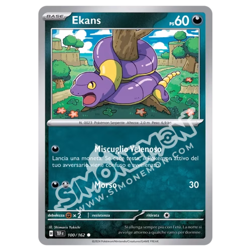 Ekans 100/162 Cronoforze Reverse (IT)