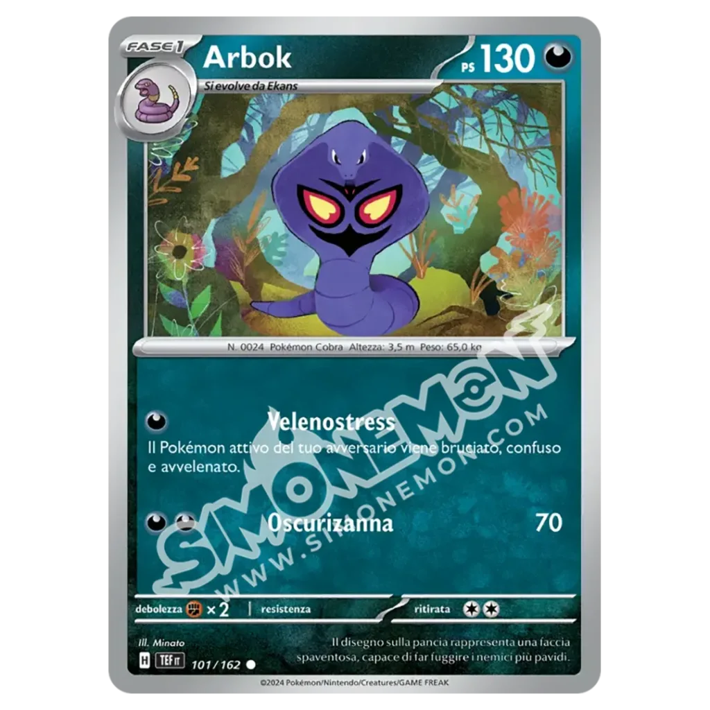 Arbok 101/162 Cronoforze Reverse (IT)