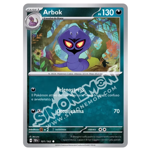 Arbok 101/162 Cronoforze Reverse (IT)