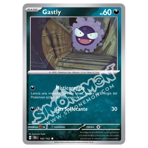 Gastly 102/162 Cronoforze Reverse (IT)