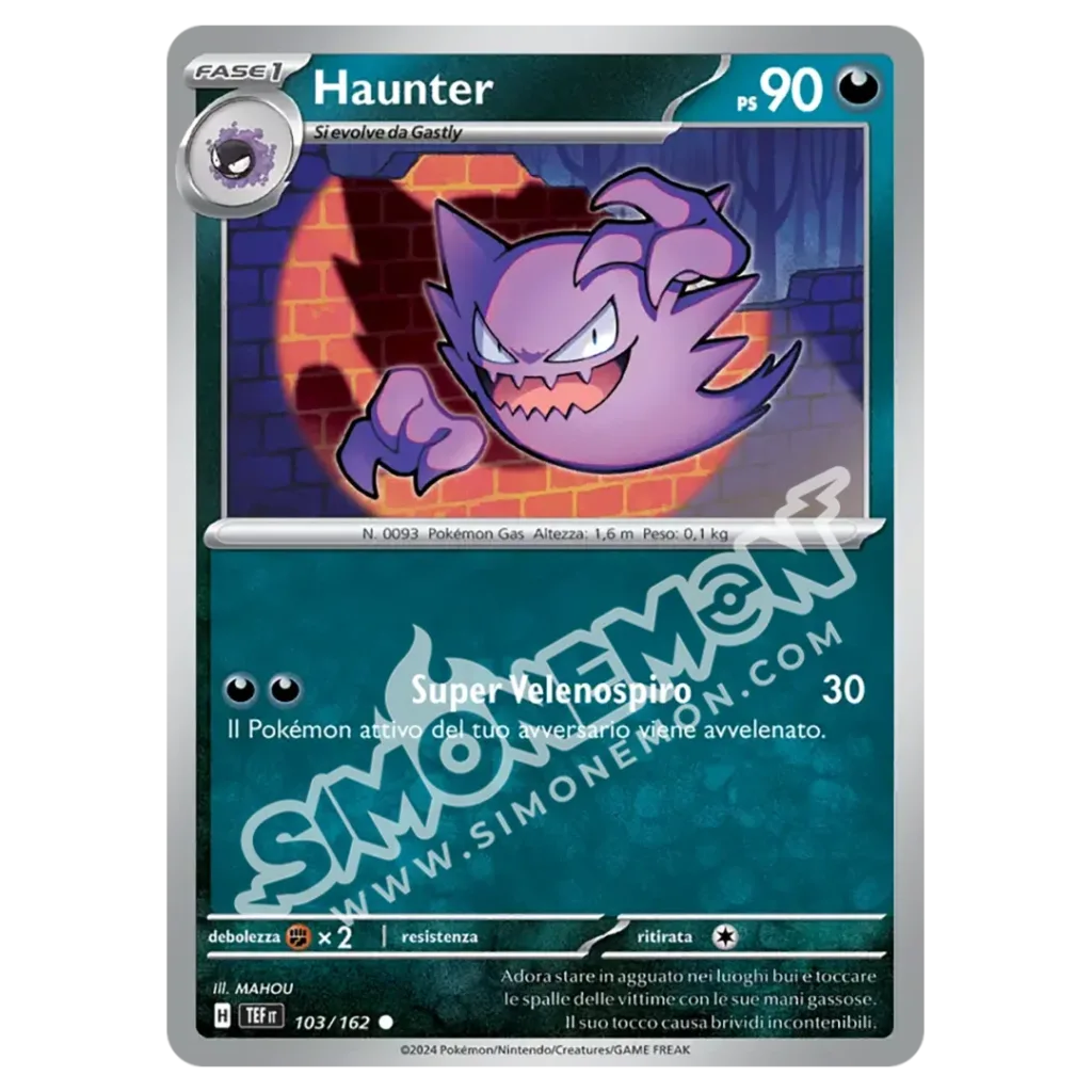 Haunter 103/162 Cronoforze Reverse (IT)