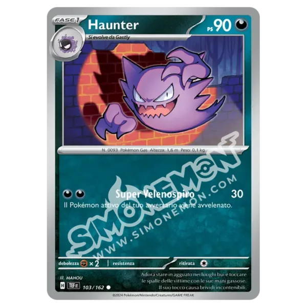 Haunter 103/162 Cronoforze Reverse (IT)