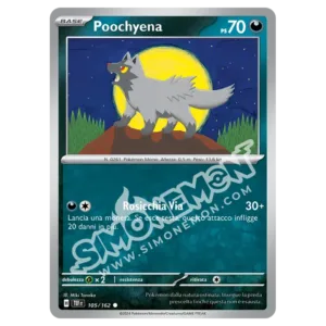 Poochyena 105/162 Cronoforze Reverse (IT)