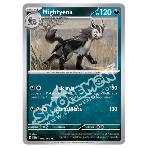 Mightyena 106/162 Cronoforze (IT)