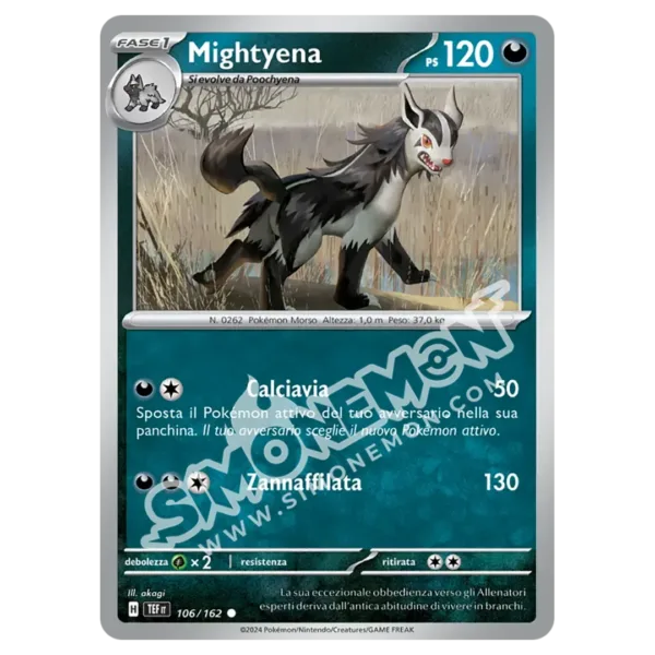 Mightyena 106/162 Cronoforze  (IT)