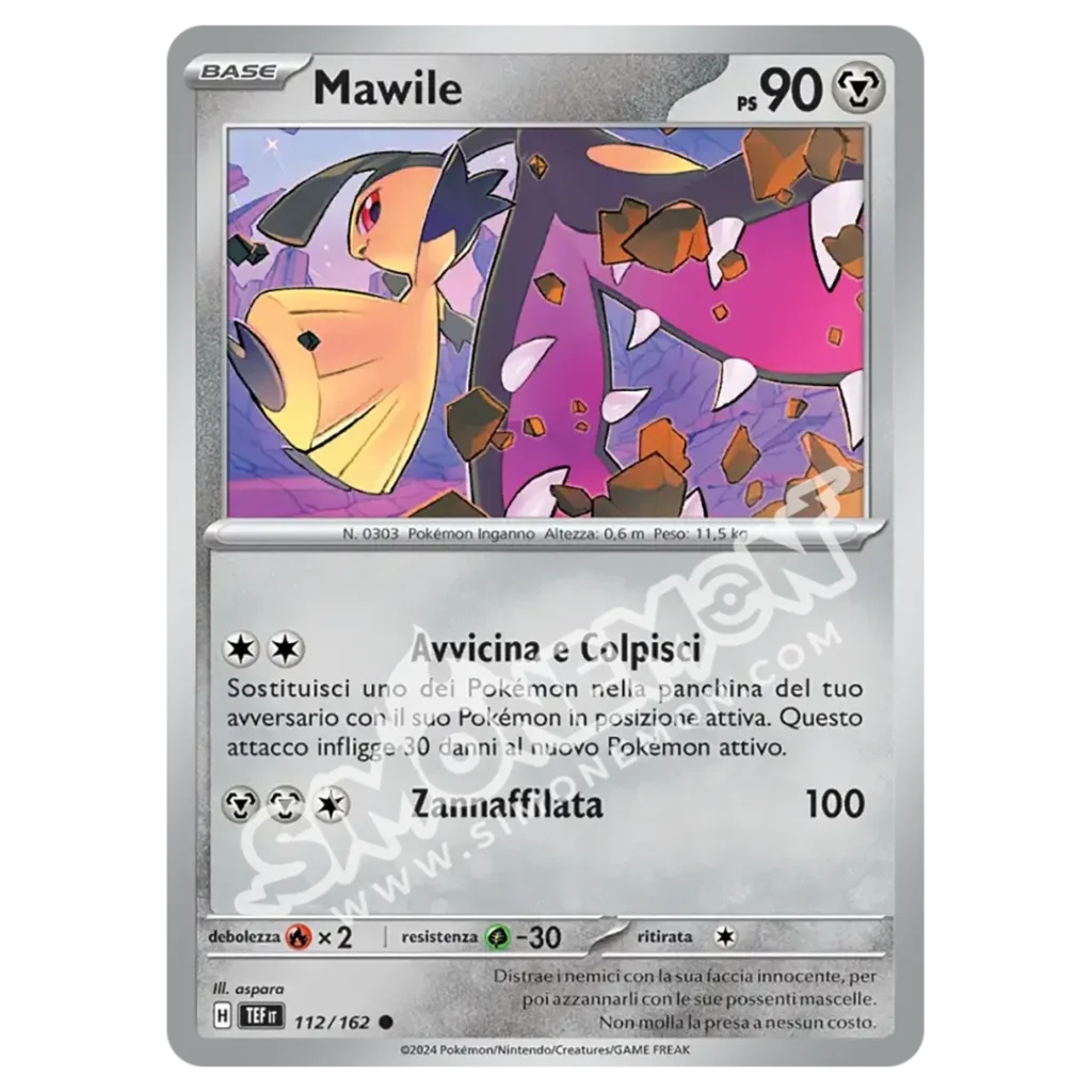 Mawile 112/162 Cronoforze Reverse (IT)