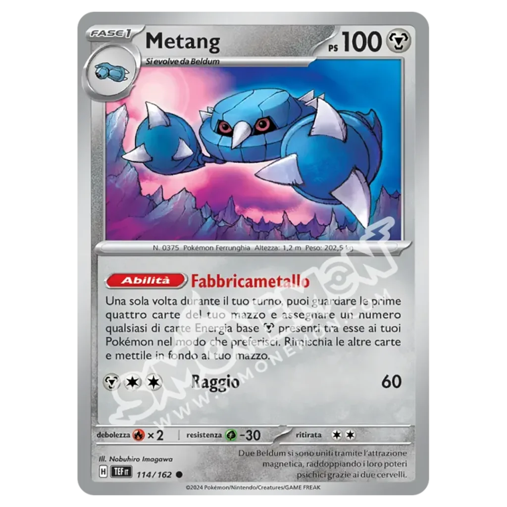 Metang 114/162 Cronoforze (IT)
