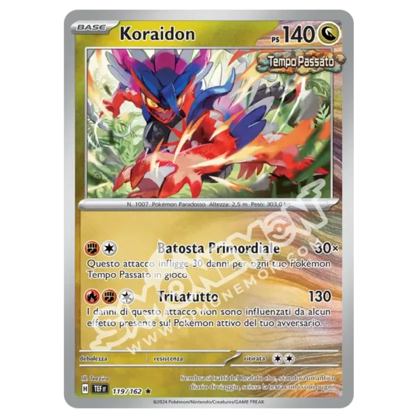 Koraidon 119/162 Cronoforze Foil (IT)