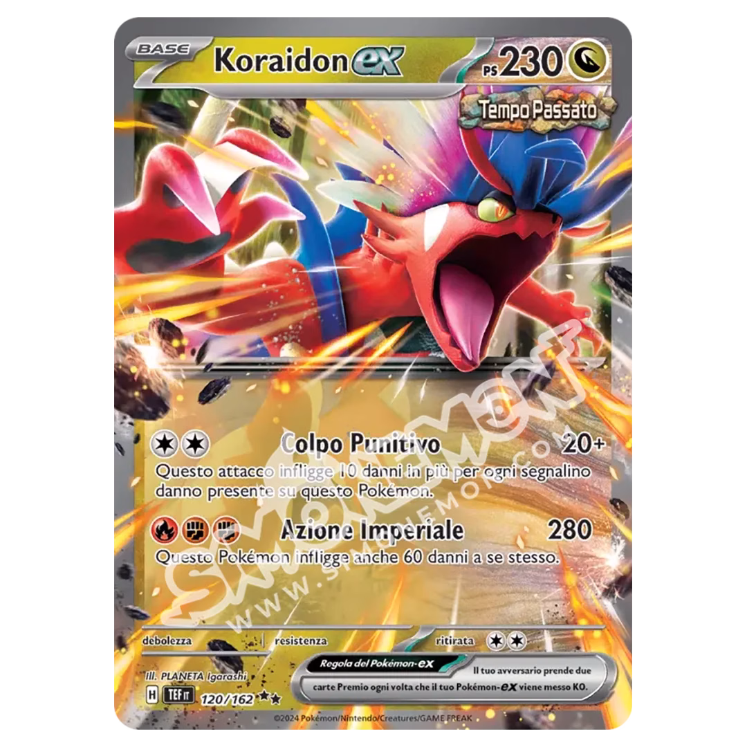 Koraidon-ex 120/162 Cronoforze (IT)