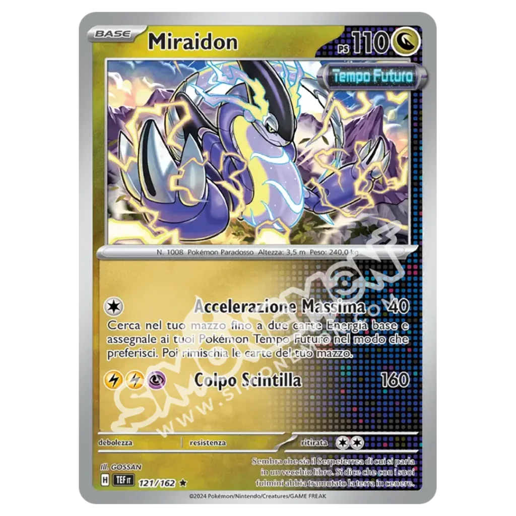 Miraidon 121/162 Cronoforze Foil (IT)