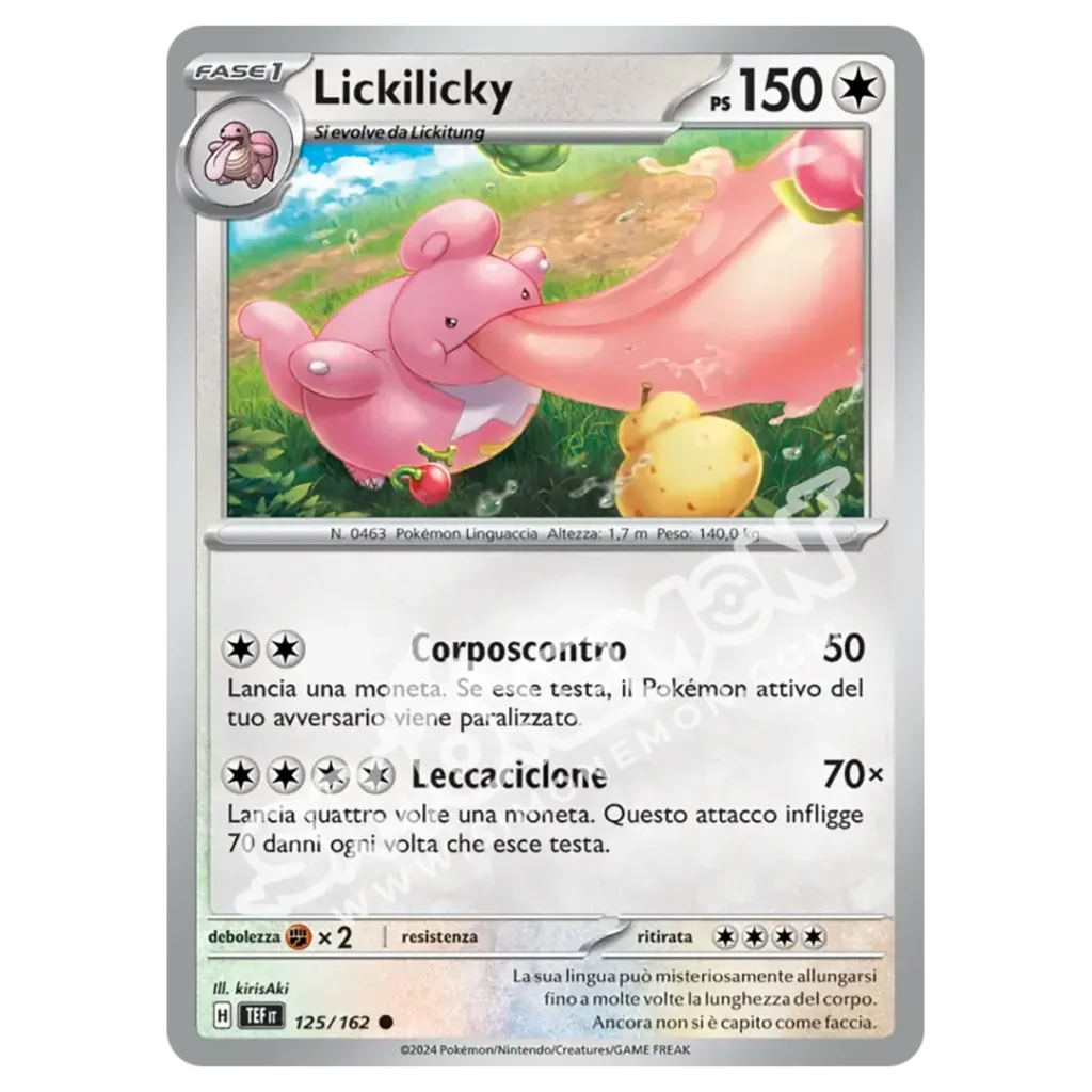 Lickilicky 125/162 Cronoforze  (IT)