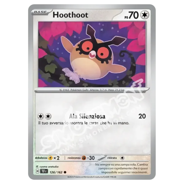 Hoothoot 126/162 Cronoforze  (IT)