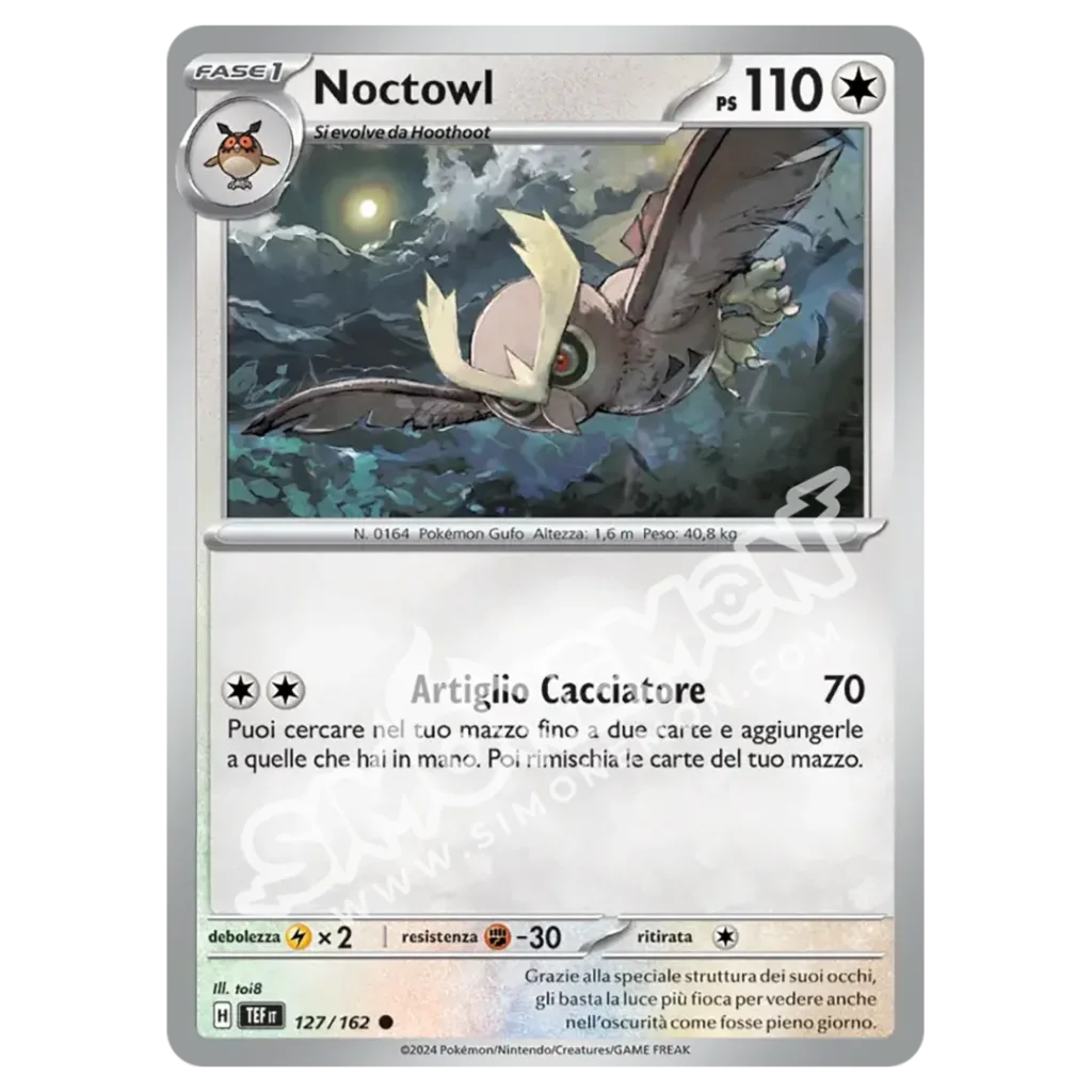 Noctowl 127/162 Cronoforze Reverse (IT)