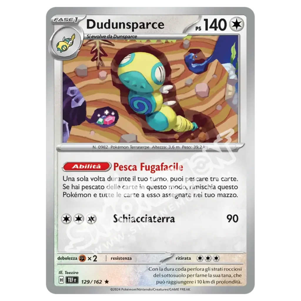 Dudunsparce 129/162 Cronoforze Foil (IT)