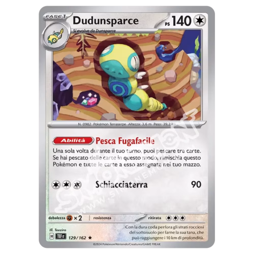 Dudunsparce 129/162 Cronoforze Foil (IT)