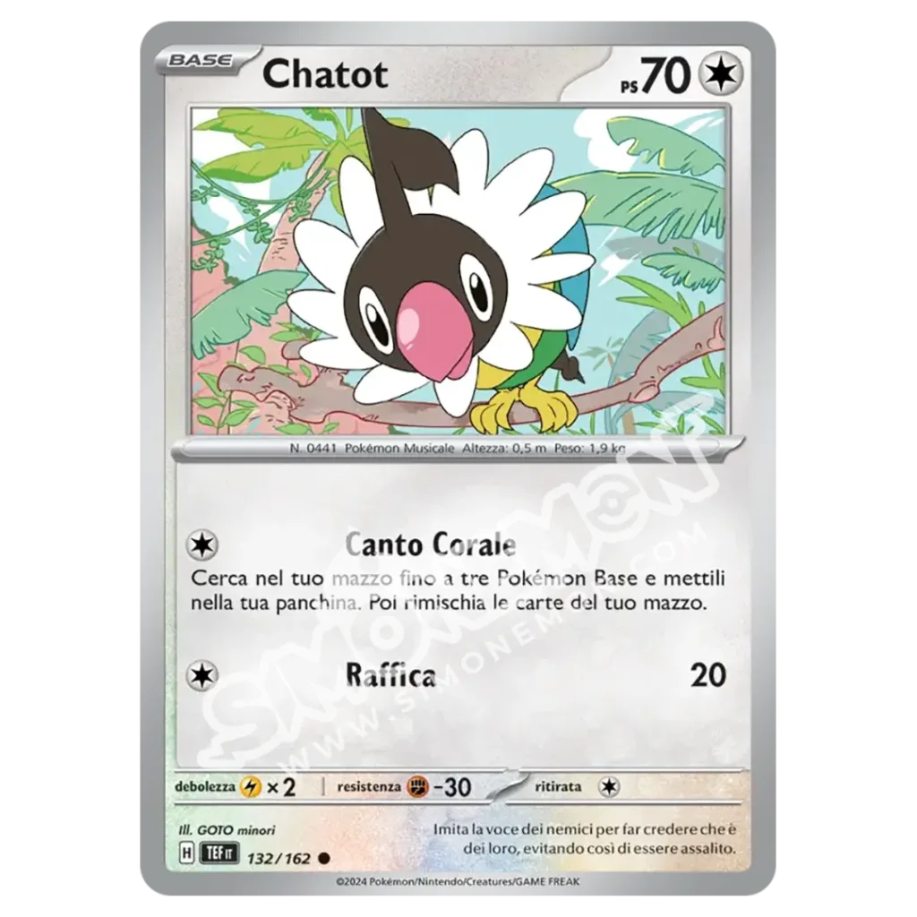 Chatot 132/162 Cronoforze Reverse (IT)